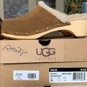 Ugg Kalie Clogs.  Chestnut color. Never worn.